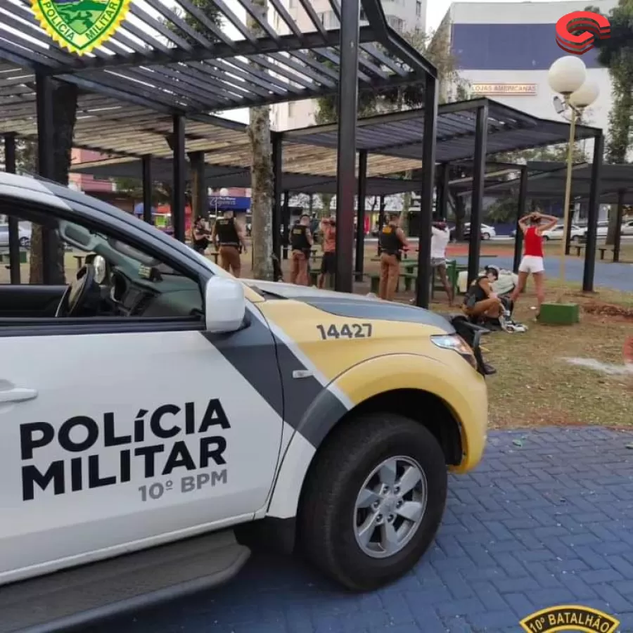 POLÍCIA MILITAR REALIZA OPERAÇÃO SATURAÇÃO EM APUCARANA