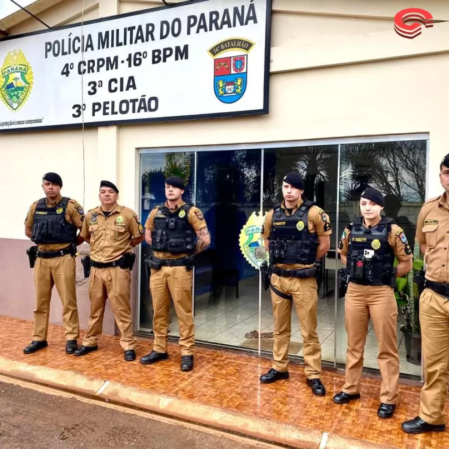 EM MENOS DE 10H, PM DE MANOEL RIBAS PRENDE AUTOR DE ROUBO NA CIDADE; EQUIPE POLICIAL CONTA COM NOVAS EQUIPES NO MUNICÍPIO