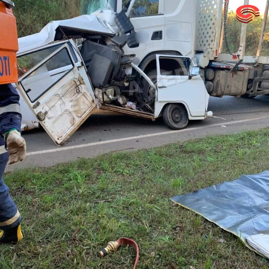 ACIDENTE COM VÍTIMA FATAL NA MANHÃ DESTA SEGUNDA-FEIRA, ENTRE VENTANIA E ARAPOTI