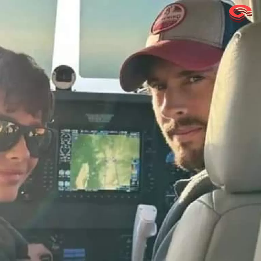 Pai e Filho morrem em queda de avião 