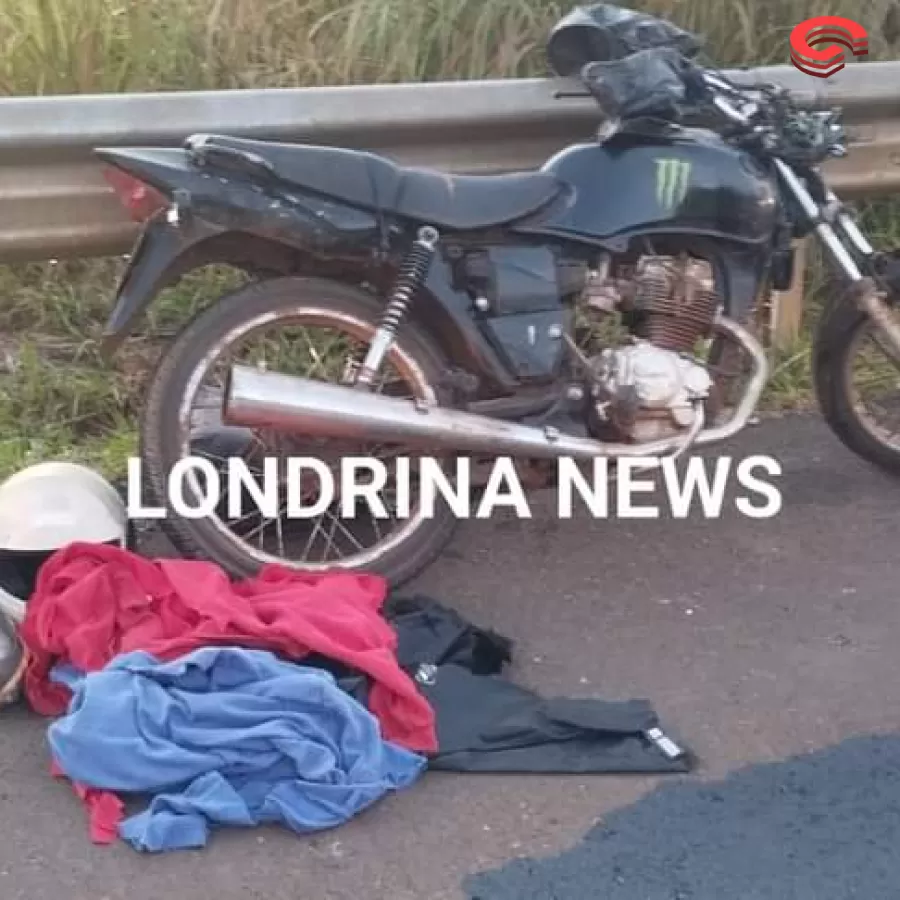 Londrina - PR | TRAGÉDIA NA RODOVIA: MOTOCICLISTA MORRE EM ACIDENTE NA PR 445