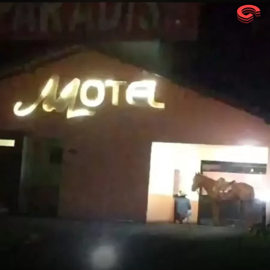  Apucarana: Homem vai no motel a cavalo em Apucarana e vídeo viraliza