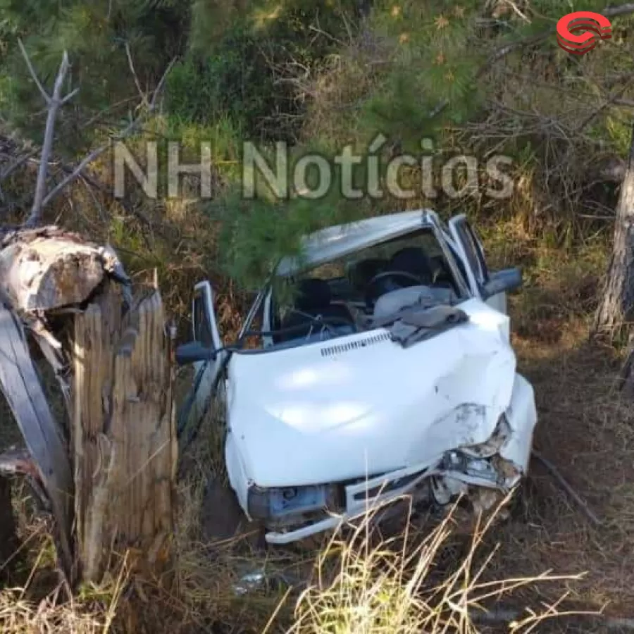 GRAVE ACIDENTE ENTRE CÂNDIDO DE ABREU E RESERVA DEIXA DOIS FERIDOS