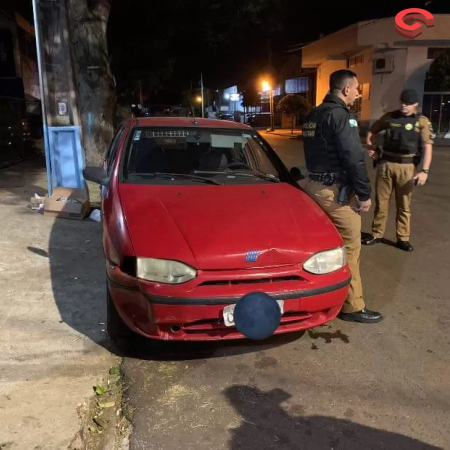 HOMEM É PRESO POR EMBRIAGUEZ AO VOLANTE APÓS BATER NA TRAZEIRA DE UMA MOTOCICLETA