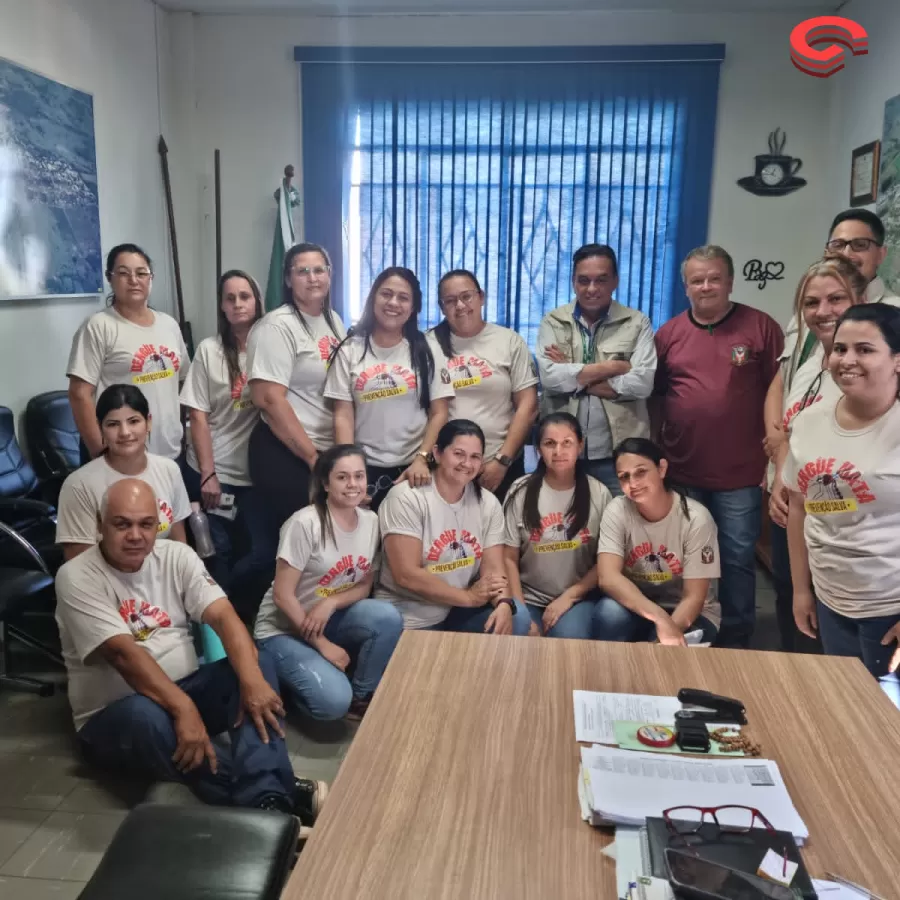 Secretaria de saúde do município de Grandes Rios promove palestra em colégios em parceria com a 16° Regional de Saúde 