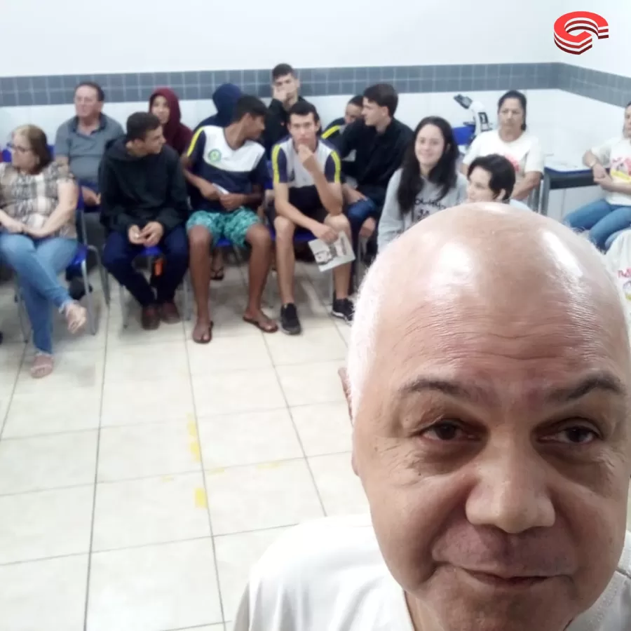 Secretaria de saúde do município de Grandes Rios promove palestra em colégios em parceria com a 16° Regional de Saúde 