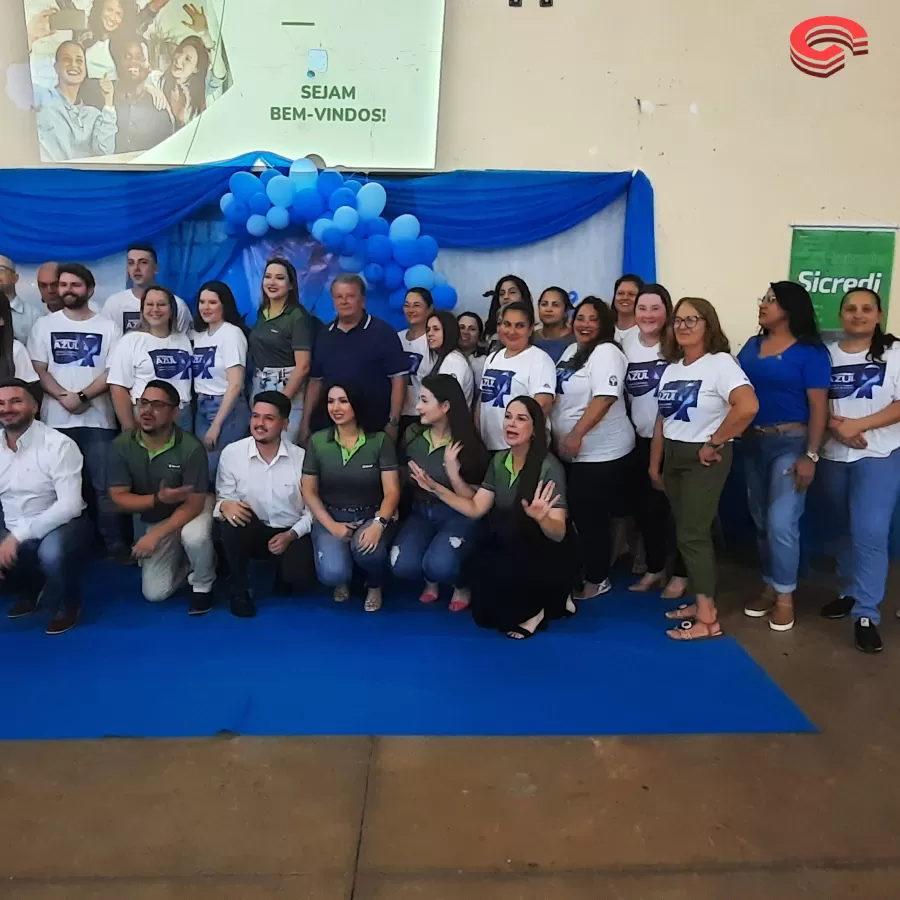 Secretaria Municipal de Saúde de Grandes Rios realizou evento em alusão ao Novembro Azul, em parceria com o Sicredi. 