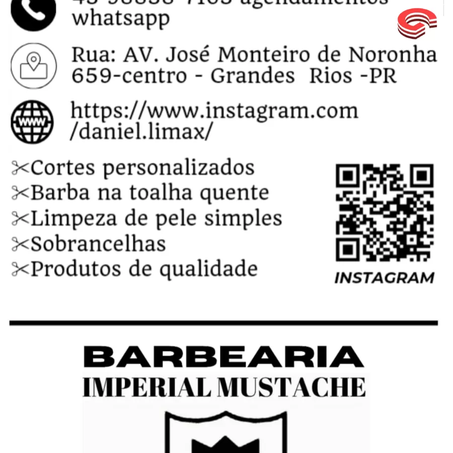 Barbearia Imperial Mustache 