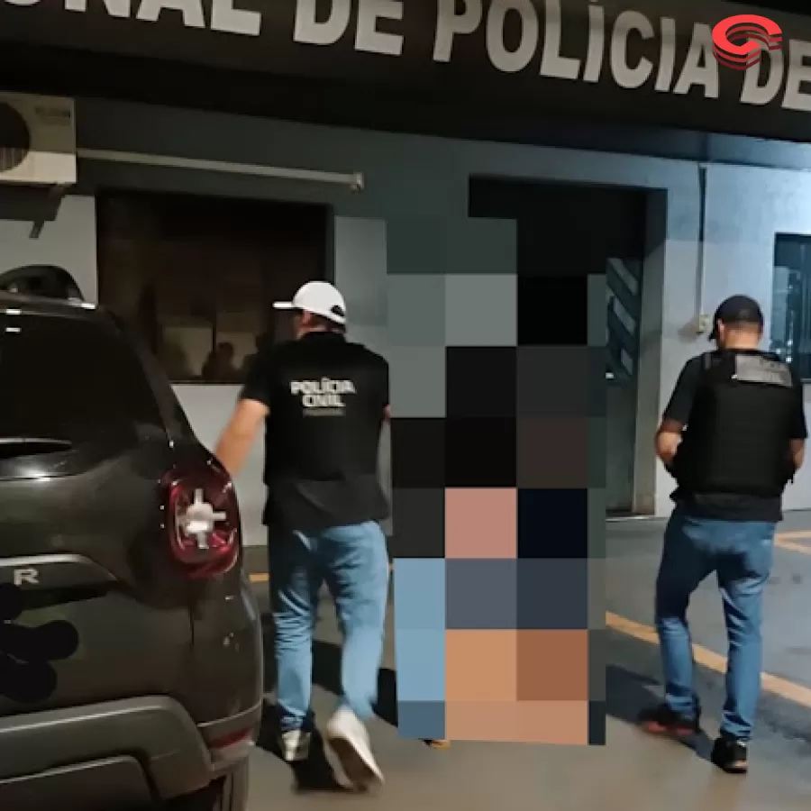 Polícia Civil de Faixnal prendeu em Arapongas homem condenado por estupro de vulnerável. 